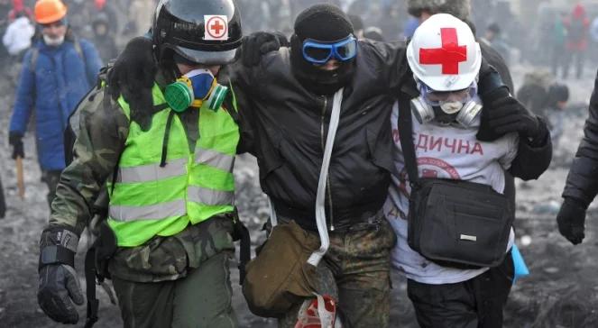 Drastyczne sceny w Kijowie. Berkut katuje demonstrantów