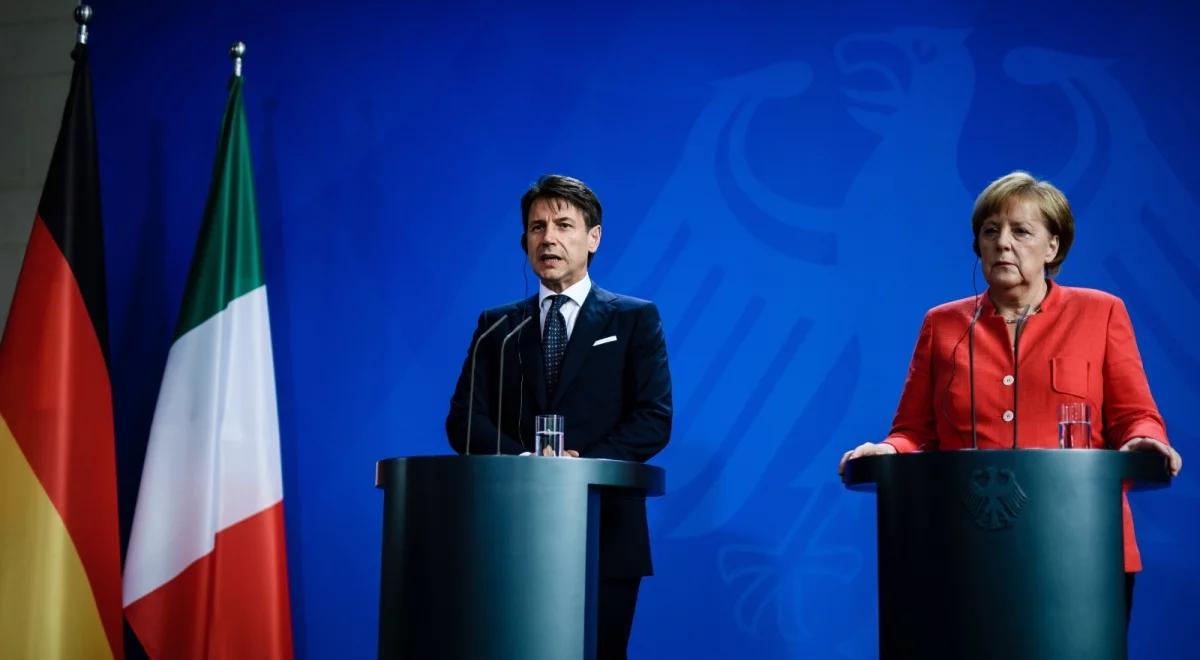 "Niemcy chcą być solidarne z Włochami w kwestii migrantów". Pierwsze spotkanie Merkel-Conte