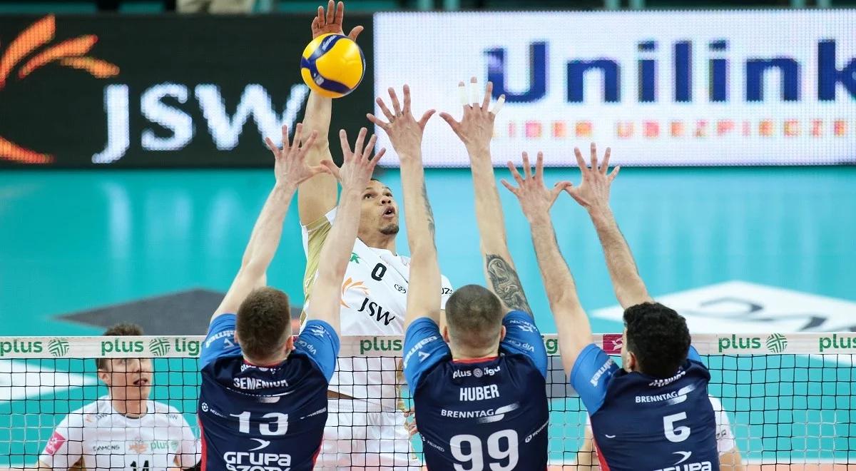 PlusLiga: osłabiony Jastrzębski Węgiel nie dał rady. ZAKSA Kędzierzyn-Koźle wygrywa w hicie