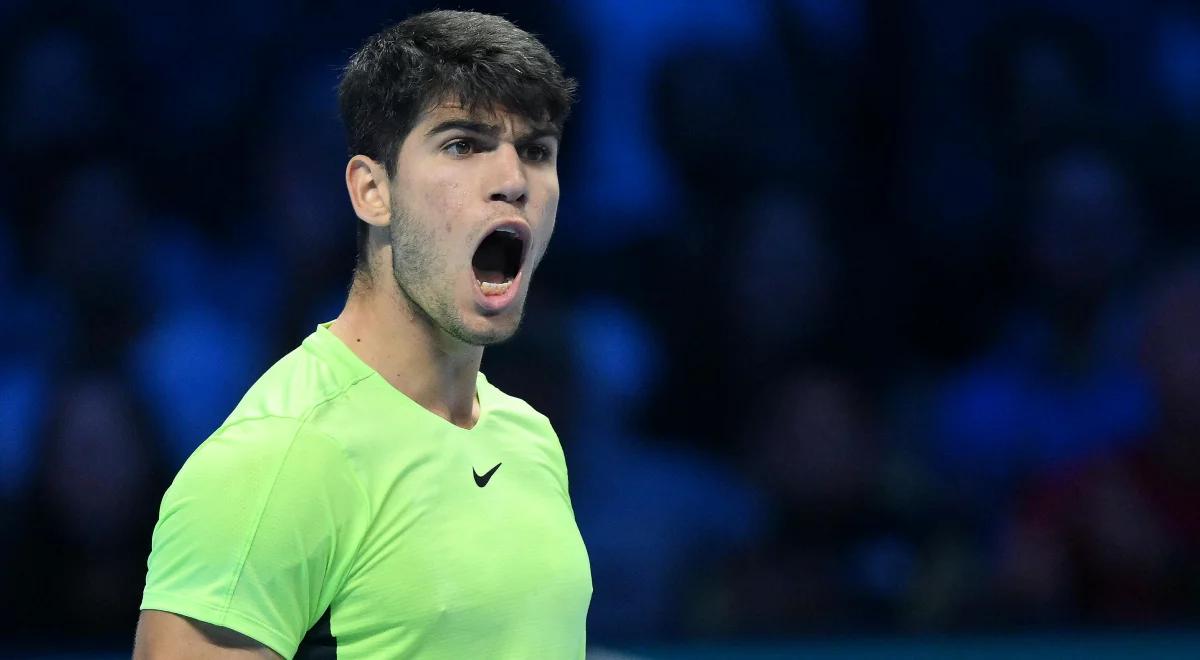 ATP Finals: Carlos Alcaraz wygrał rywalizację w grupie. O finał zagra z Djokoviciem