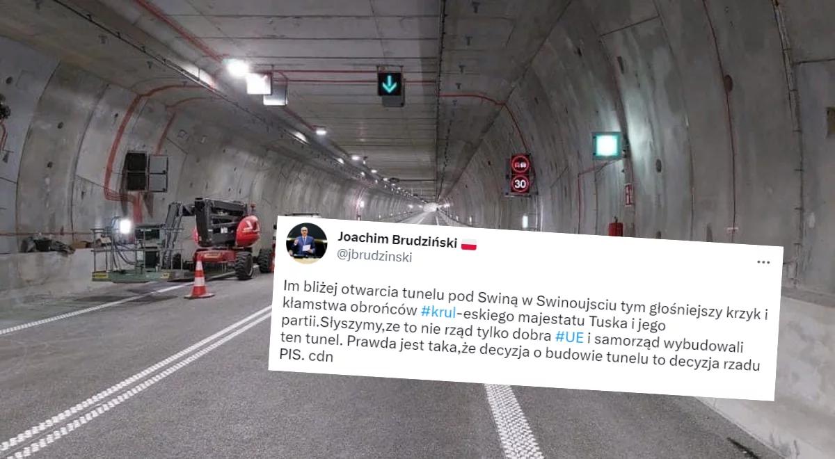 Tunel pod Świną solą w oku opozycji. Brudziński: PO przez 8 lat nie zrobiło nic w tej sprawie