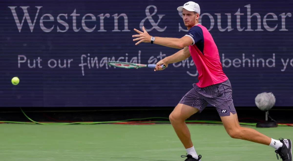 ATP Cincinnati: Hubert Hurkacz odpadł z rywalizacji deblowej