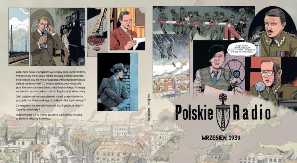 Komiks "Polskie Radio - wrzesień 1939". Marcin Czaplicki: to dzięki radiu Warszawa zaczęła się bronić