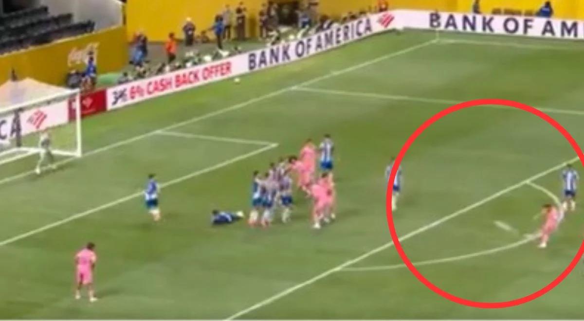 Leo Messi nie rdzewieje. Co za gol z rzutu wolnego [wideo]
