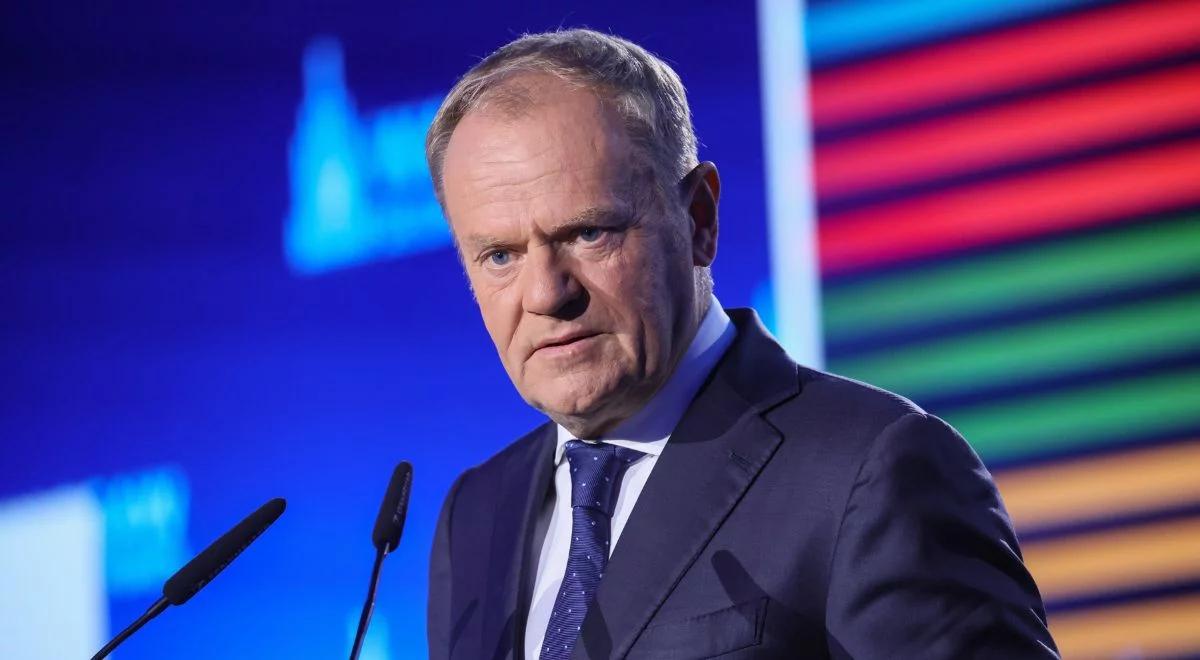 Donald Tusk w Kopenhadze. "Nie chcę psuć nastroju"
