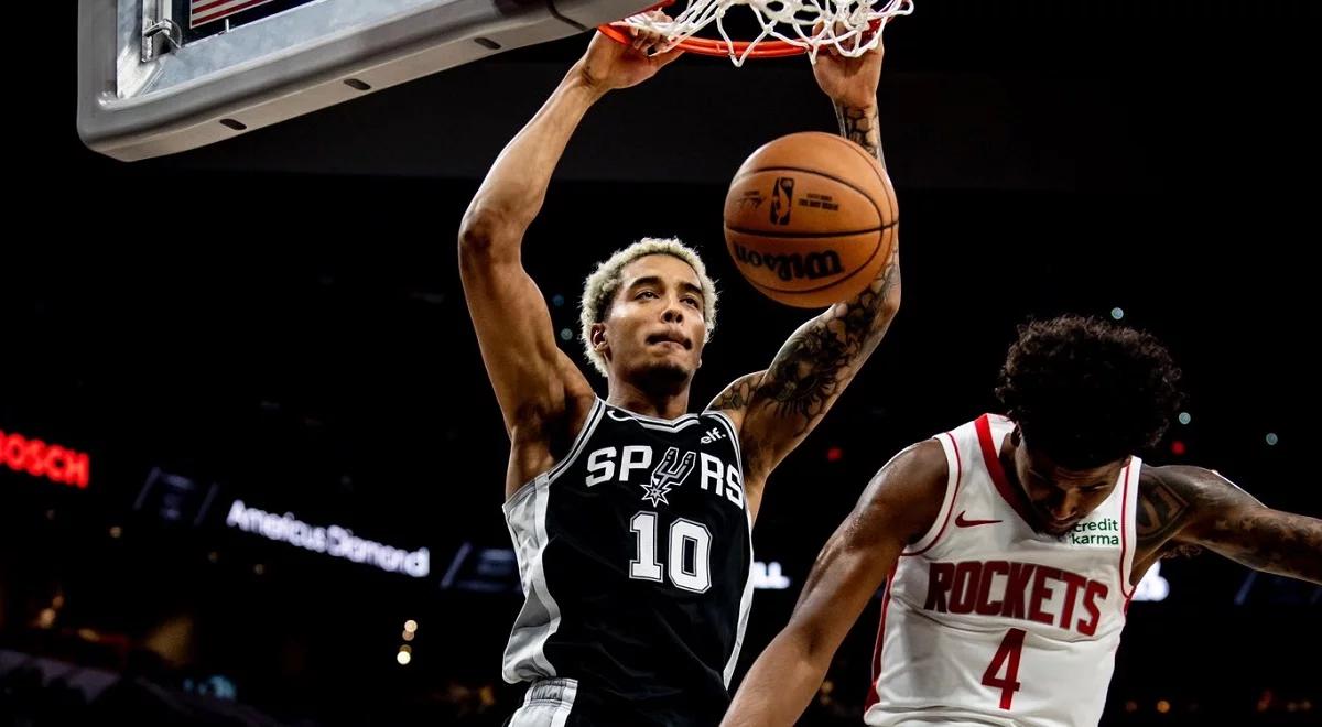 NBA: 14 punktów Jeremy'ego Sochana i zwycięstwo Spurs. "Ostrogi" skuteczniejsze w dogrywce