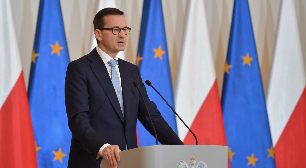 Mateusz Morawiecki spotkał się z Antonio Tajanim. Dziś przedstawi wizję przyszłości UE