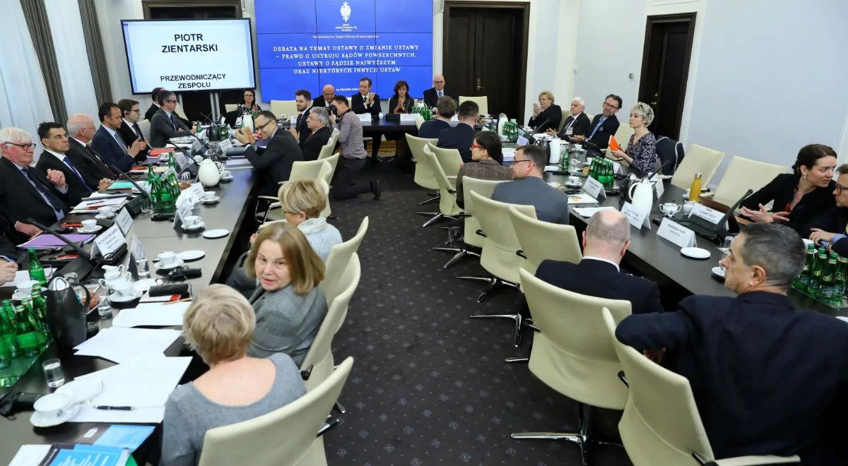 Senackie komisje wnioskują o odrzucenie nowelizacji ustaw sądowych