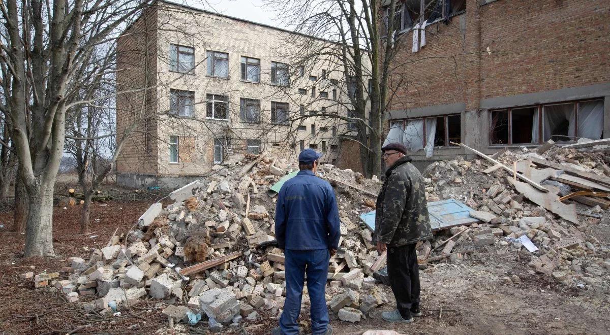 Rosjanie bombardują osiedla na wschodzie Ukrainy. Zacięte walki pod Bachmutem