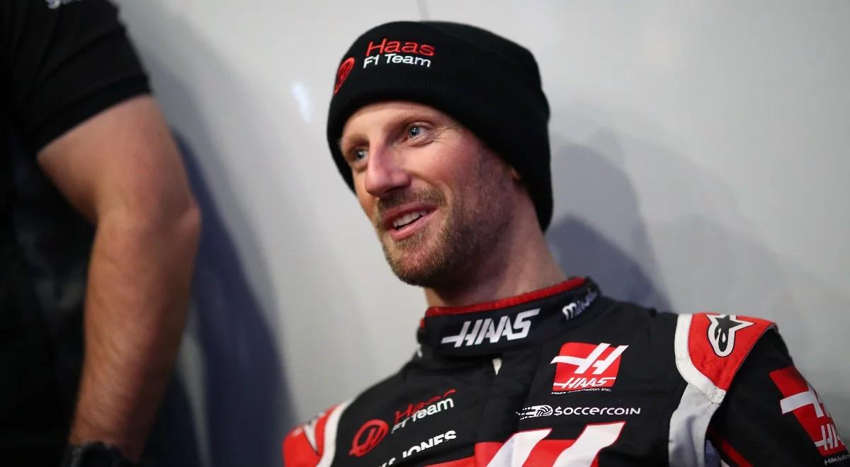 Formuła 1: Grosjean już po operacji. "Wszystko poszło dobrze"