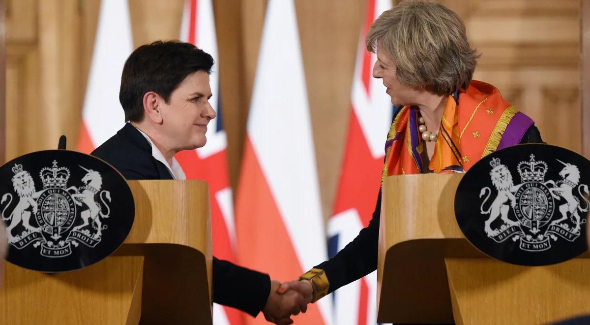 Beata Szydło w Wielkiej Brytanii: chcemy rozwijać współpracę dwustronną