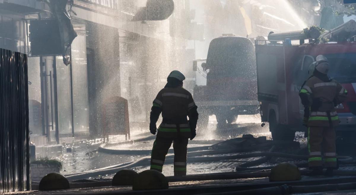 Eksplozja na terenie dawnej fabryki w Kijowie. Są ofiary śmiertelne