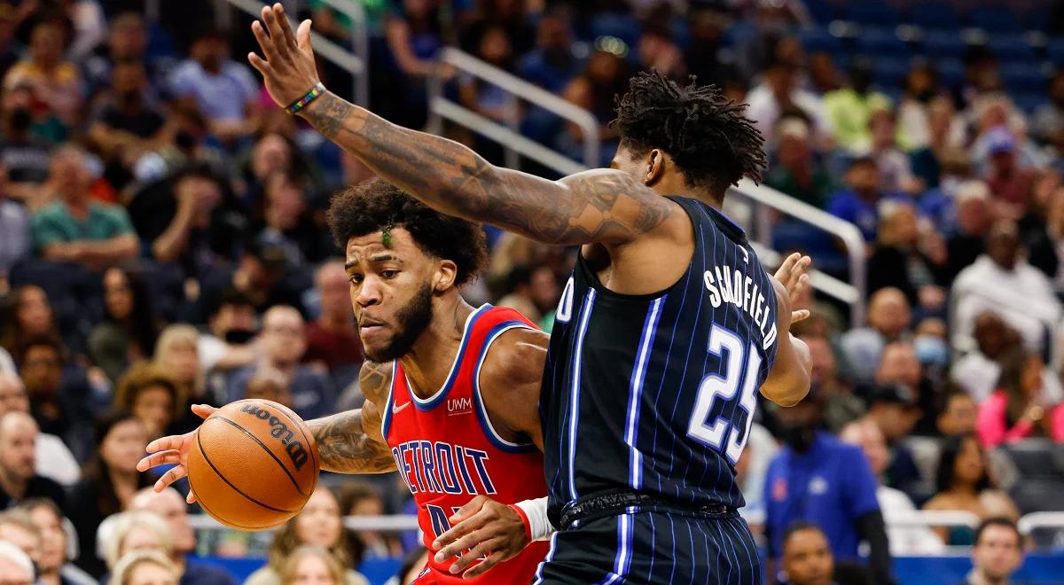 NBA: Saddiq Bey poprowadził Detroit Pistons do zwycięstwa z Orlando Magic