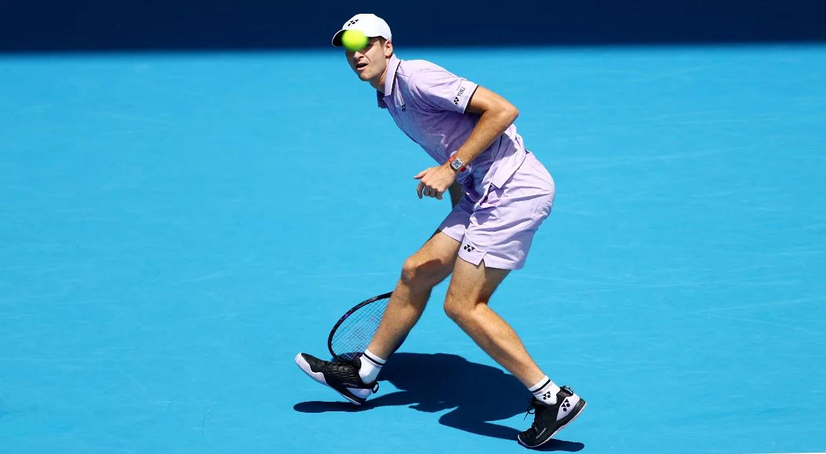 Australian Open: Hubert Hurkacz - Denis Shapovalov. Polak chce iść za ciosem. O której mecz? 