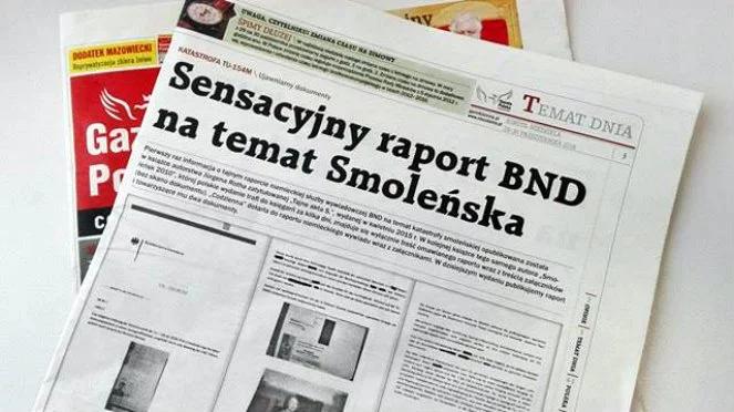 To raport niemieckiego wywiadu o planach zamachu w Smoleńsku?