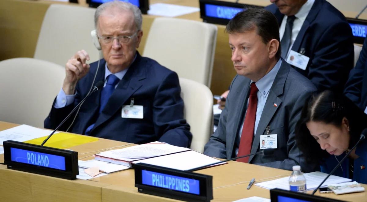 Mariusz Błaszczak chwali ustalenia szczytu ONZ ds. uchodźców: przełom i zasługa polskiej dyplomacji