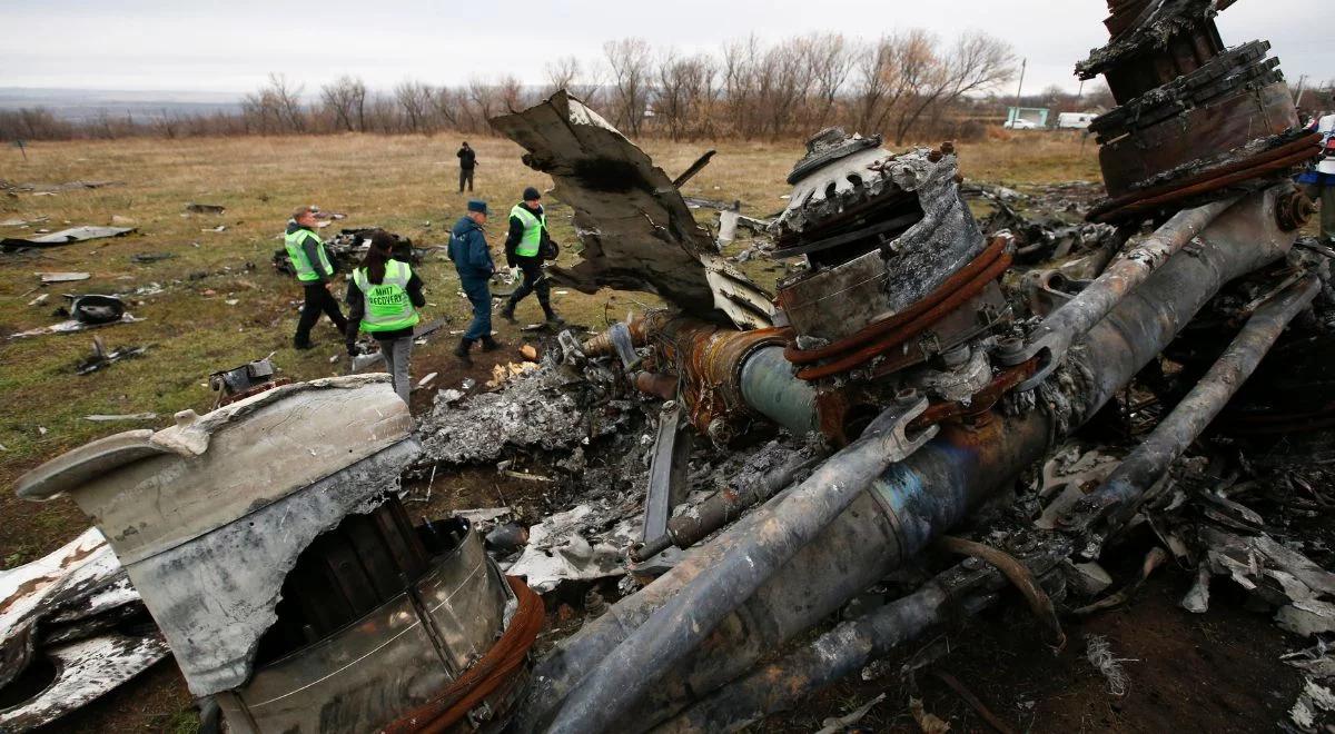 Mija 8 lat od zestrzelenia samolotu MH17. Zełenski: Rosja wciąż sieje śmierć