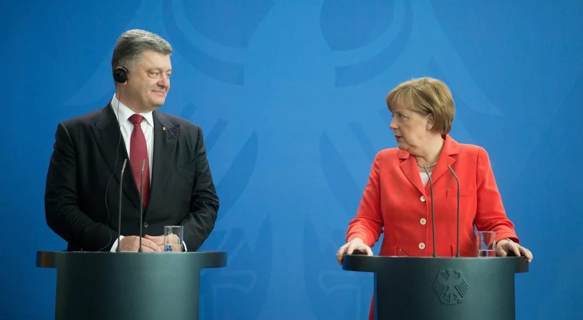 Poroszenko w Berlinie: to pseudorozejm, będziemy walczyć do ostatniej kropli krwi
