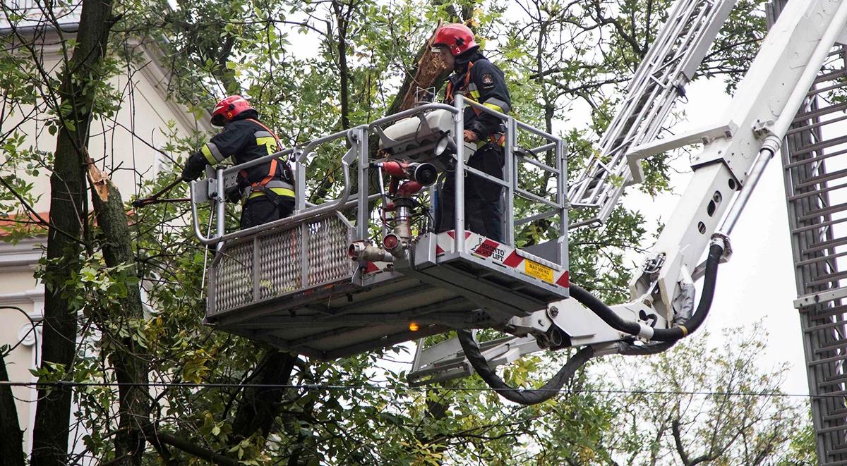 Wichury nad Polską. Od soboty ponad 700 interwencji straży pożarnej