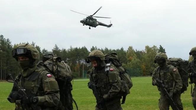 Wspólne ćwiczenia wojsk zmechanizowanych i kawalerii powietrznej na wschodzie Polski