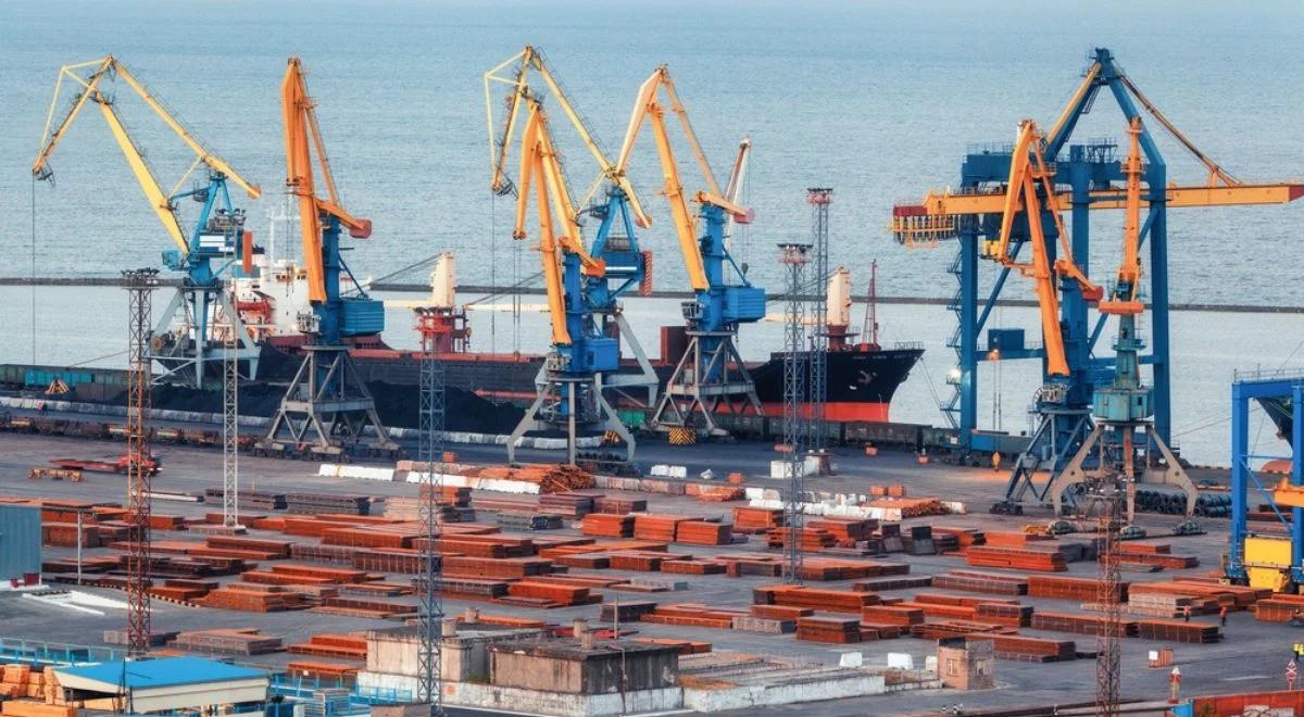 Rosjanie kradną zboże i metale z portu w Mariupolu. "Nadal grabią wszystko, co mogą"