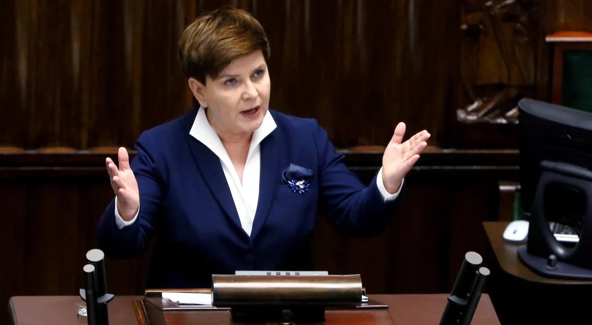 Beata Szydło: polityka prorodzinna jest kwestią racji stanu