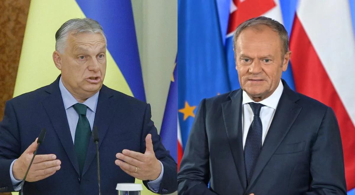 Tusk zwrócił się do Orbana. "To nie może być prawda"