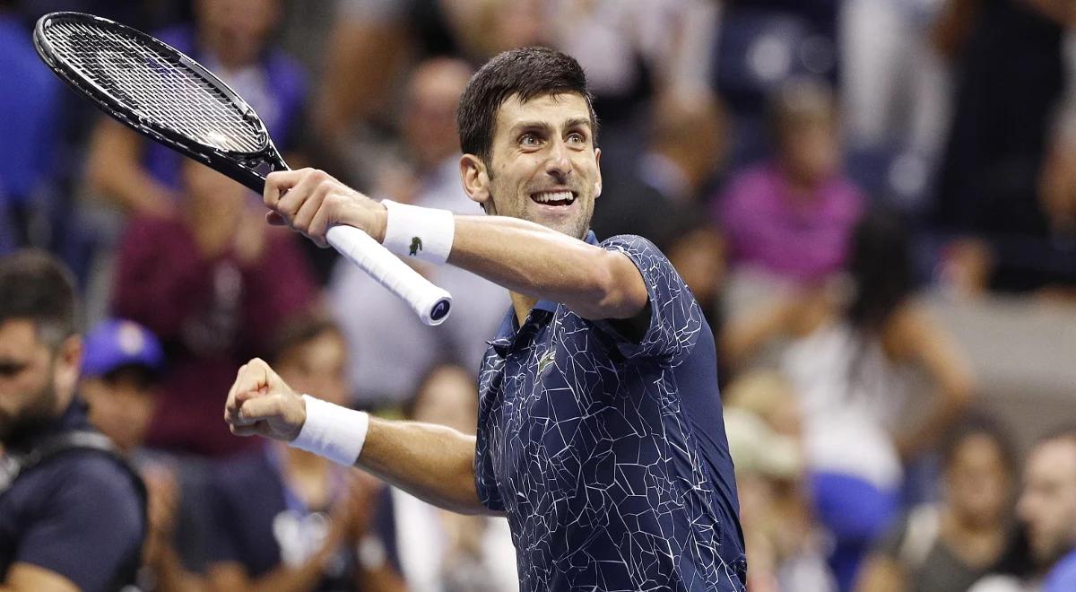 US Open 2018: Novak Djoković blisko szczytu. "Grałem na dobrej koncentracji i intensywności"