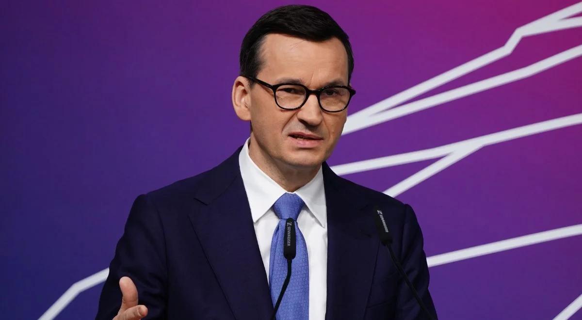 Premier Morawiecki: Polska nie jest tylko młodszą siostrą starszych krajów Europy