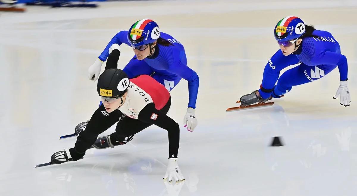 MŚ w short tracku: Nikola Mazur szósta na 500 m w Seulu. Natalia Maliszewska poza walką o medale