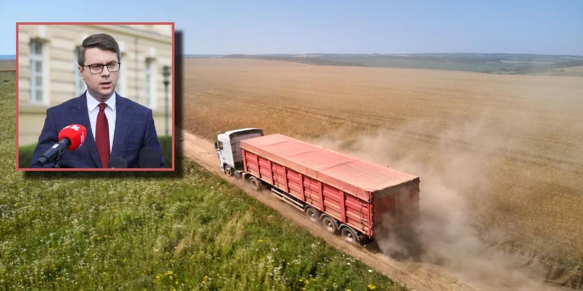 Ukraina twierdzi, że zawiesiła skargę ws. zboża. Müller: oczekujemy dalszych konstruktywnych działań