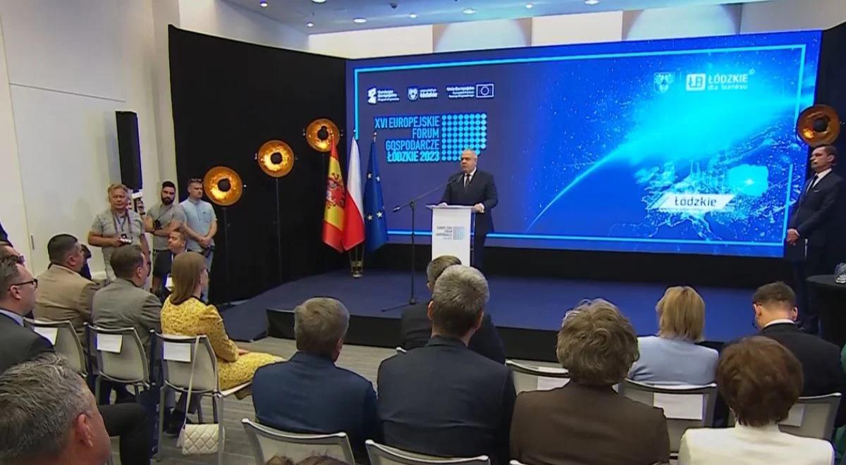 Rozwój polskiej gospodarki. Minister Sasin: dziś jesteśmy nazywani "tygrysem Europy"