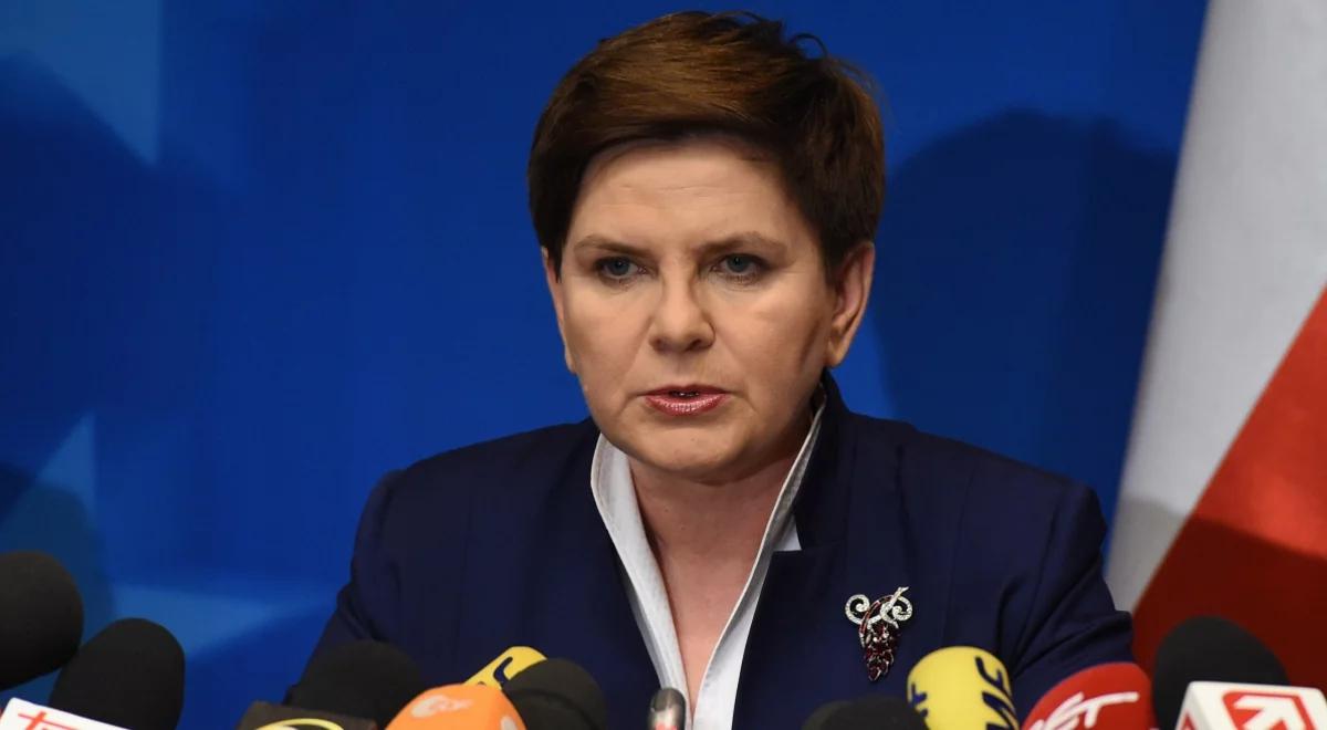 Porozumienie z Wielką Brytanią. Beata Szydło: udało nam się zrealizować nasze cele