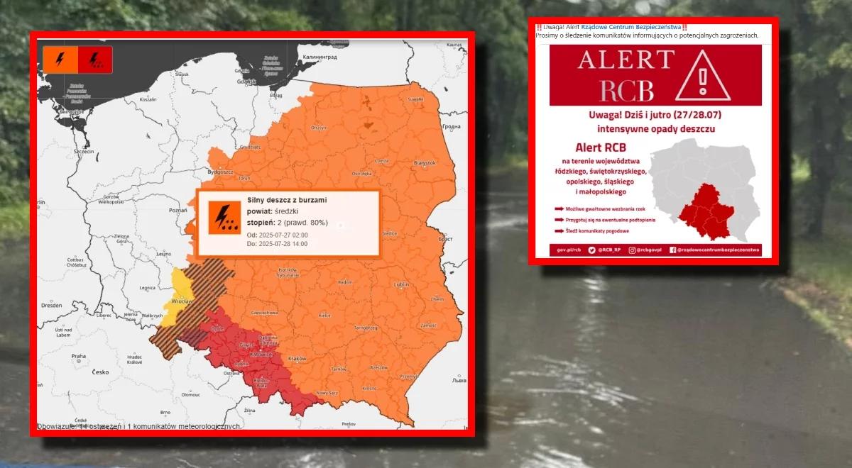 Niż genueński nad Polską. Zbiera się zespół antykryzysowy MSWiA