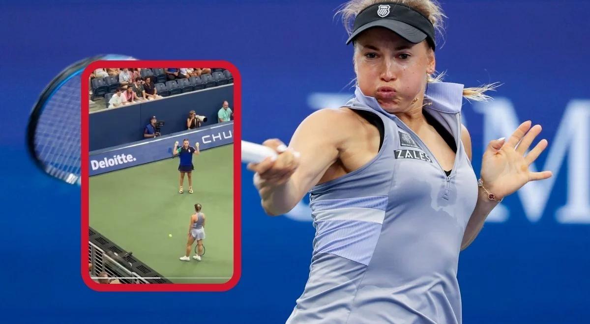 US Open. "Za kogo ona się uważa?" Julia Putincewa zlekceważyła dziewczynkę do podawania piłek 
