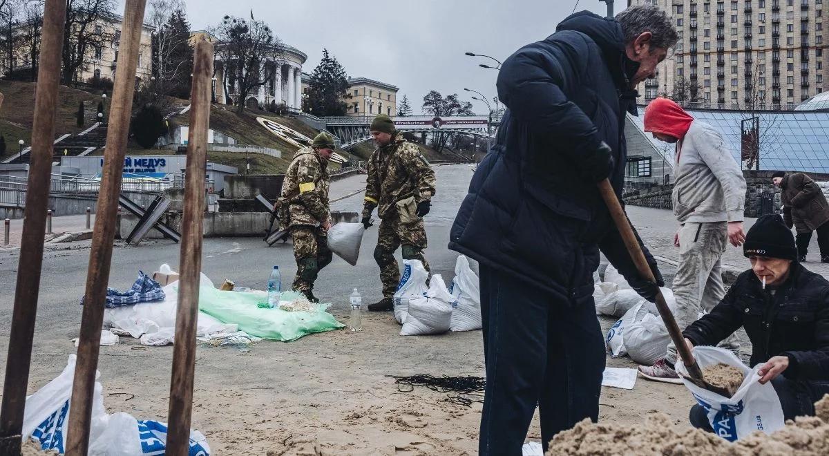 "Absolutne kłamstwa". MSW Ukrainy dementuje SMS-y o tym, że Kijów jest otoczony