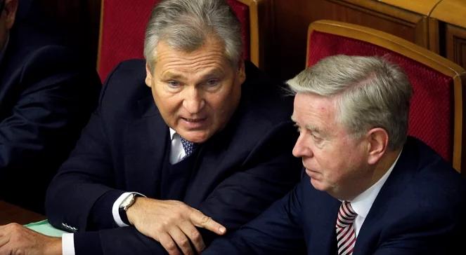 Misja Kwaśniewskiego i Coxa na Ukrainie przedłużona aż do szczytu