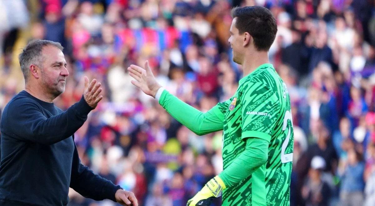 Hansi Flick wściekły na władze FC Barcelony. Poszło o Szczęsnego