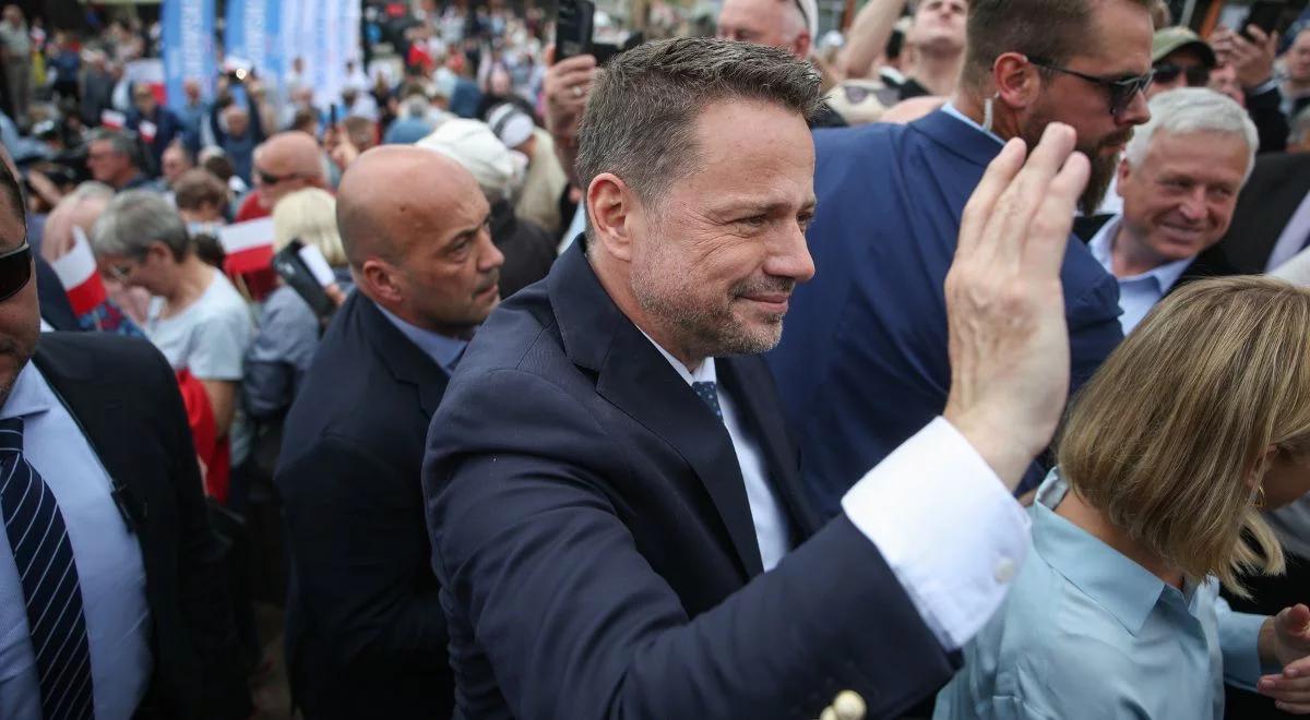 Trzaskowski apeluje do wyborców: ślubuję wam zwykłą ludzką uczciwość