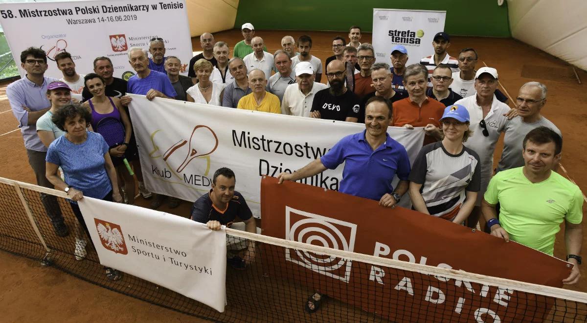 Trwają 58. Mistrzostwa Polski Dziennikarzy w Tenisie