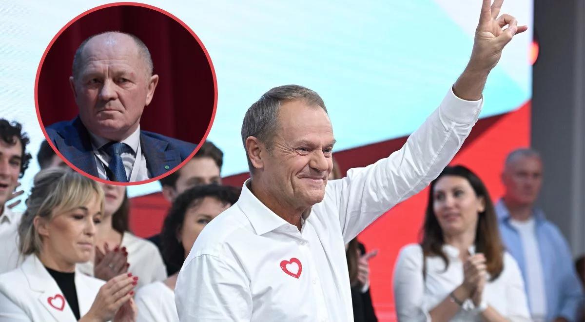 "Ładne oczy pana Tuska nie wystarczą". Sawicki o środkach z KPO dla Polski