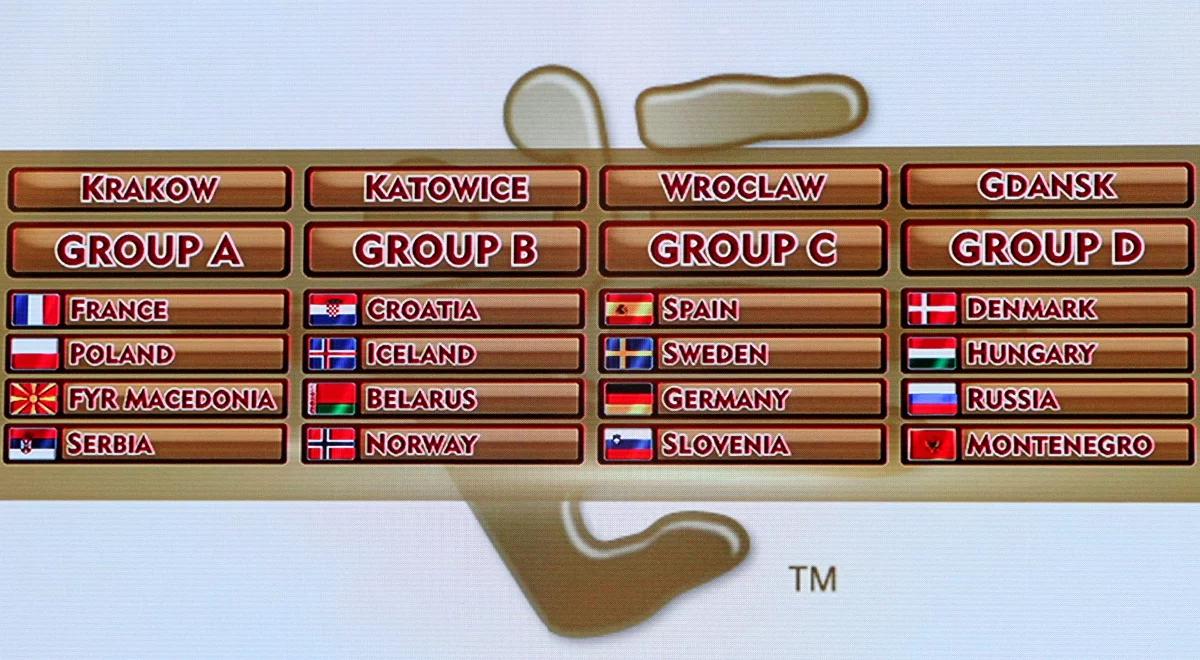 ME piłkarzy ręcznych: Serbia pierwszym rywalem Polaków