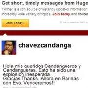 Chavez zaprasza Fidela Castro na Twittera