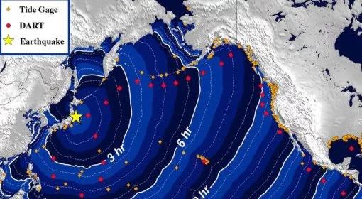 Bez szkód na Hawajach i wschodnim wybrzeżu USA po przejściu tsunami