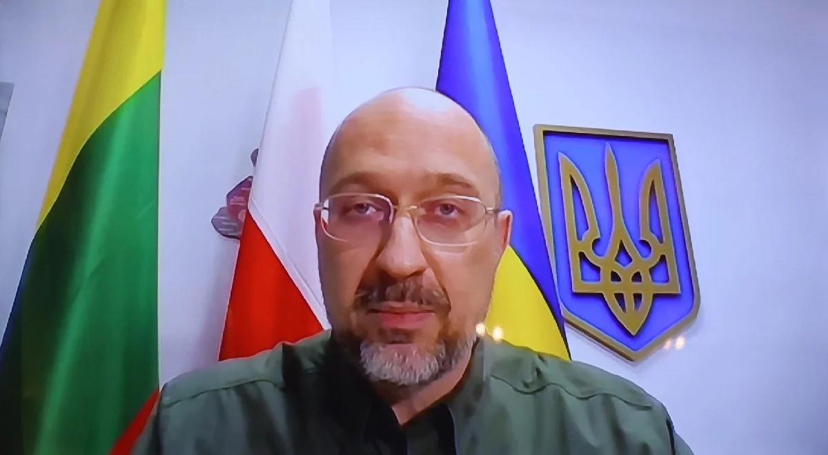 Wizyta szefów rządów w Kijowie. Premier Ukrainy wskazuje na "odwagę prawdziwych przyjaciół"
