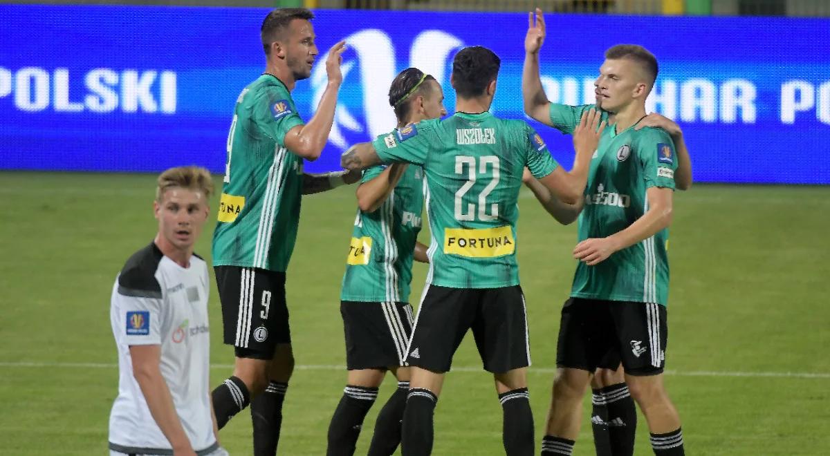 Puchar Polski: GKS Bełchatów bezradny w meczu z Legią. Warszawianie rozbili pierwszoligowca