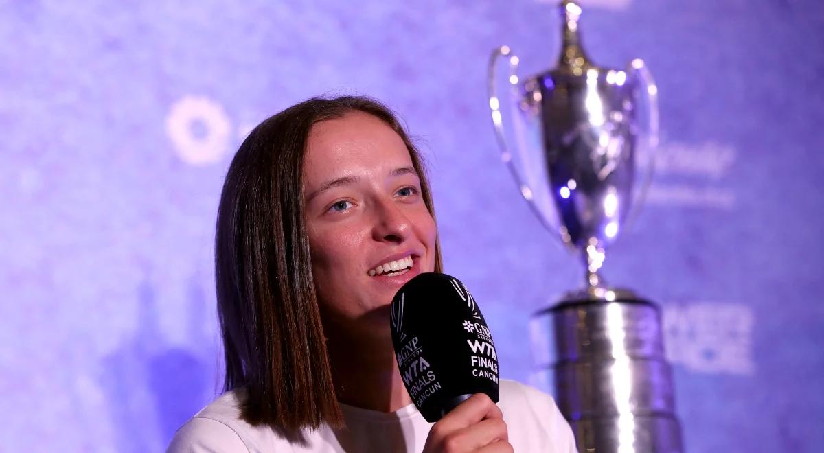 WTA przyznała nagrody za rok 2023. Iga Świątek i Tomasz Wiktorowski nagrodzeni