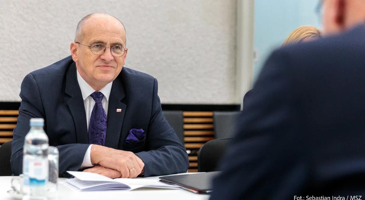 Szef MSZ z wizytą w Brukseli. Tematem rozmów militarne i polityczne wsparcie Ukrainy