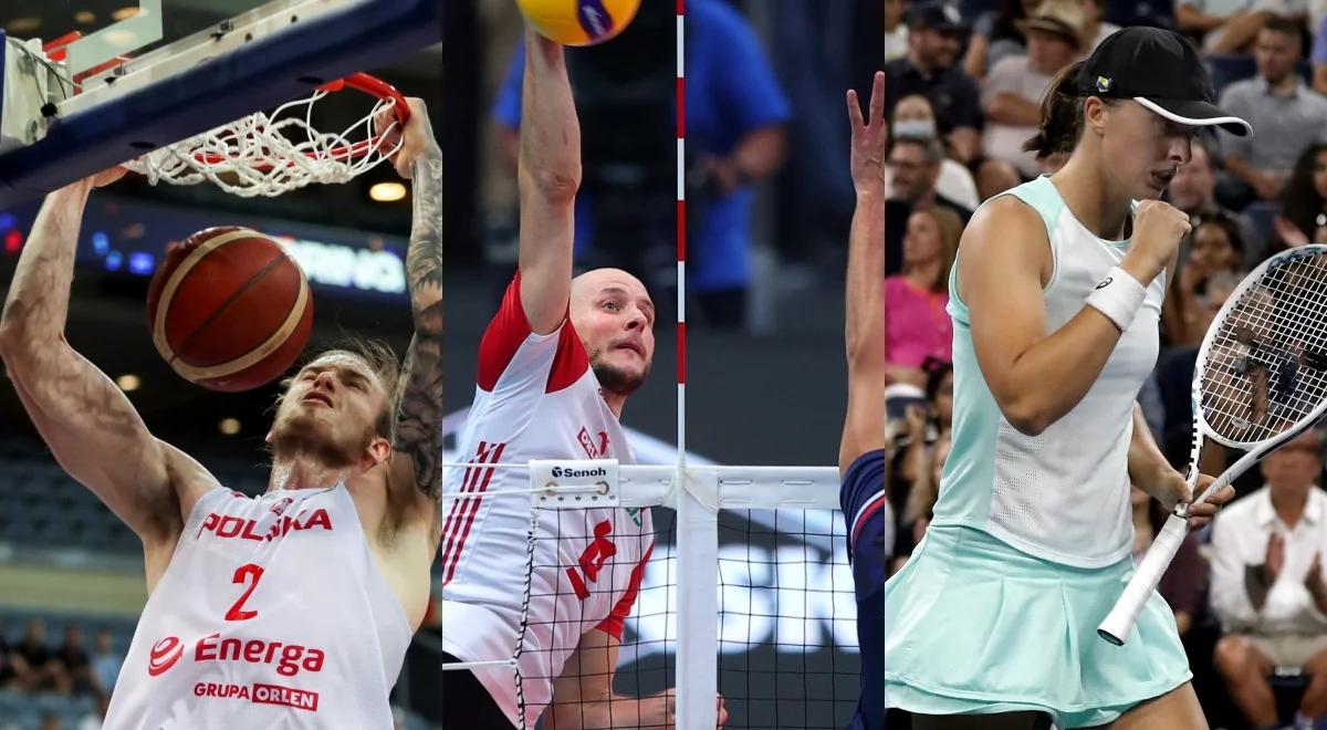 "Magazyn sportowy" w PR24. EuroBasket, siatkarskie mistrzostwa świata i Iga Świątek