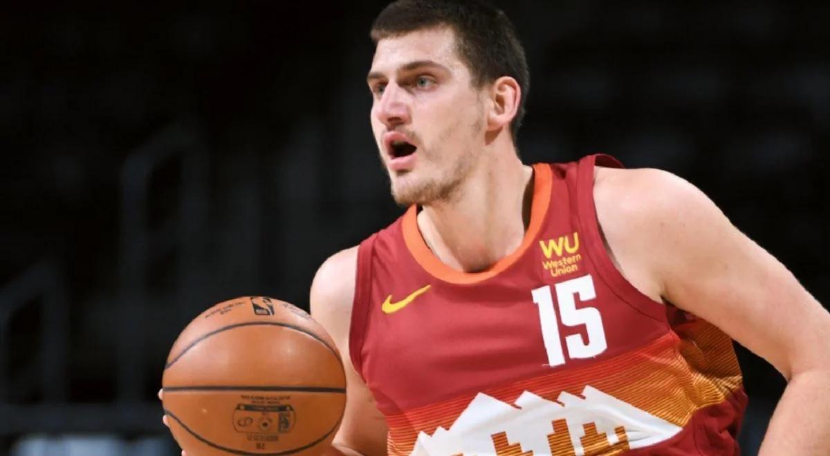 NBA: Jokić poprowadził Denver Nuggets do wygranej. Warriors pokonani